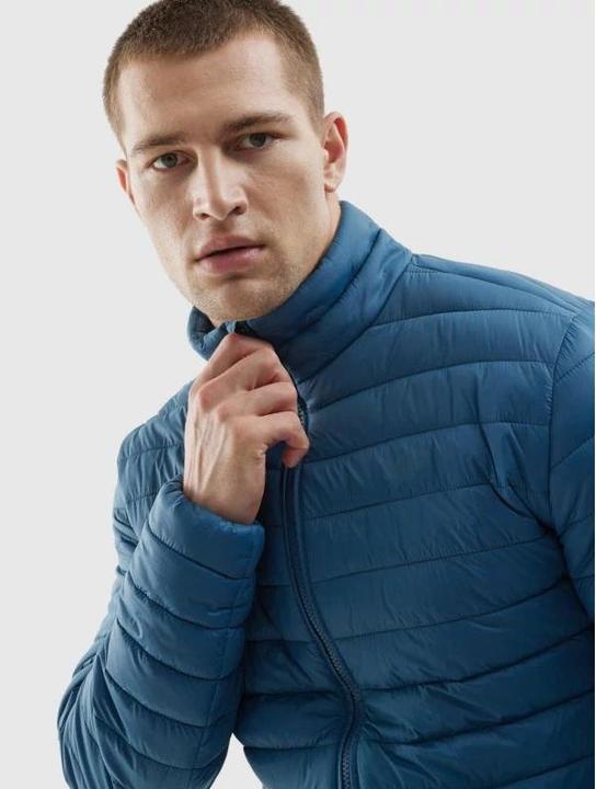 Actual product image No Name Men's down jacket 4F M239 Denim 4FAW23TDJAM239 32S (32)
