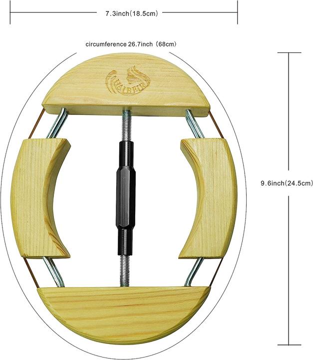 Actual product image Haibeir 4-way hat tensioner