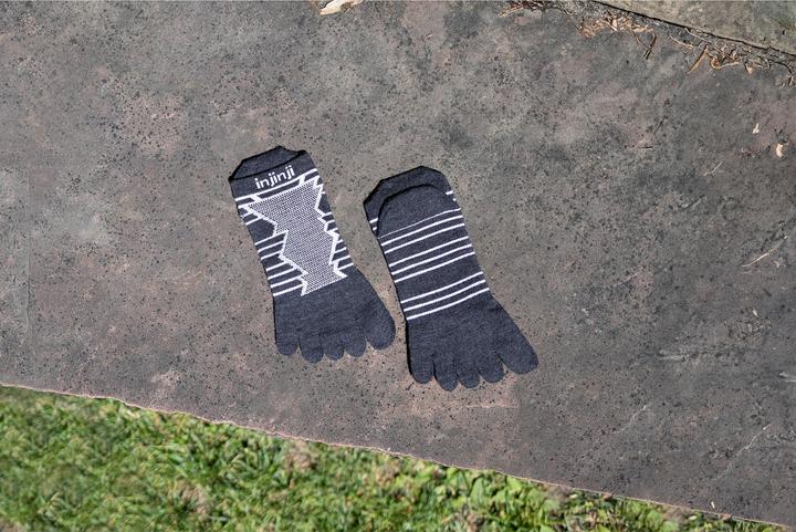 Actual product image Injinji Ultra Run No-Show Wool (S)