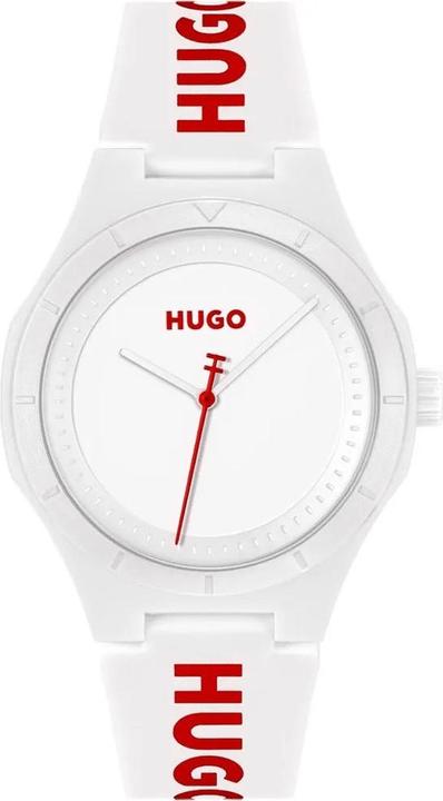 Actual product image Hugo Boss Hugo Lit For Him Herrenuhr Weiss 1530345 + BOX
