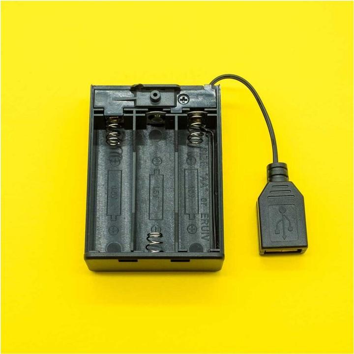 Actual product image Light my bricks AA batteries pack