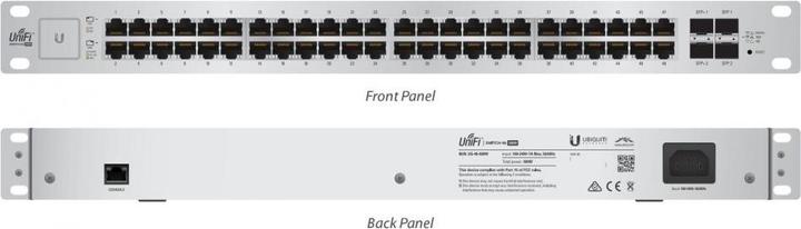 Actual product image Ubiquiti USW-48-Poe (48 Ports)