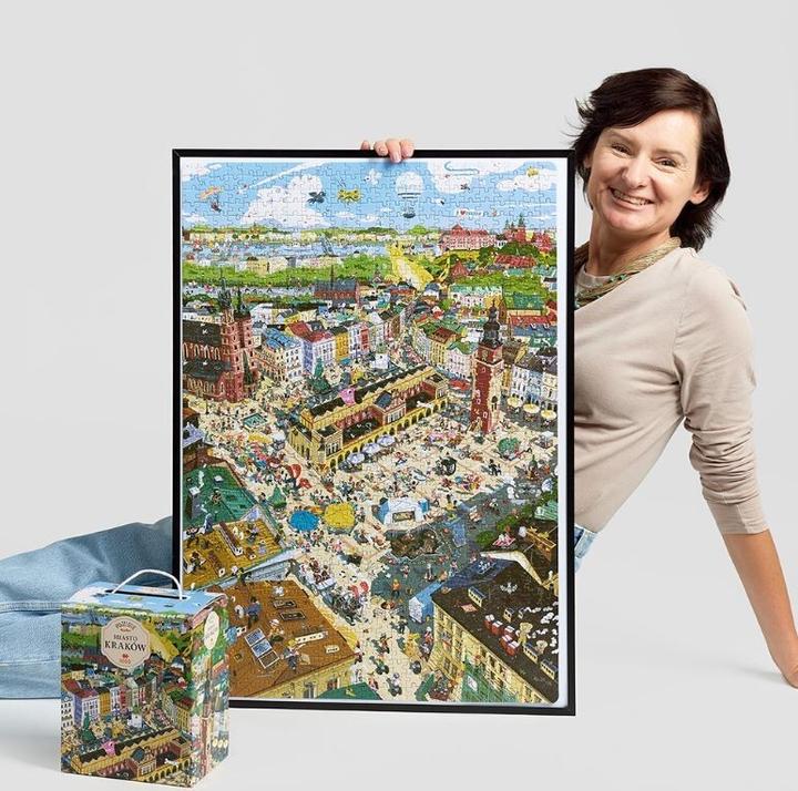 Produktbild Czuczu Puzzle Puzzlove Stadt Krakau 1000 Teile (1000 Teile)