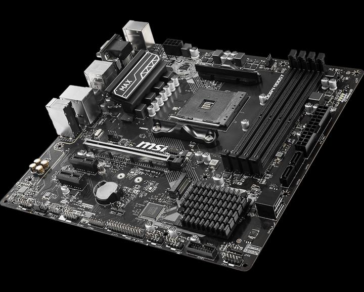 Actual product image MSI B450M Pro-VDH Max (AM4, AMD B450, mATX)
