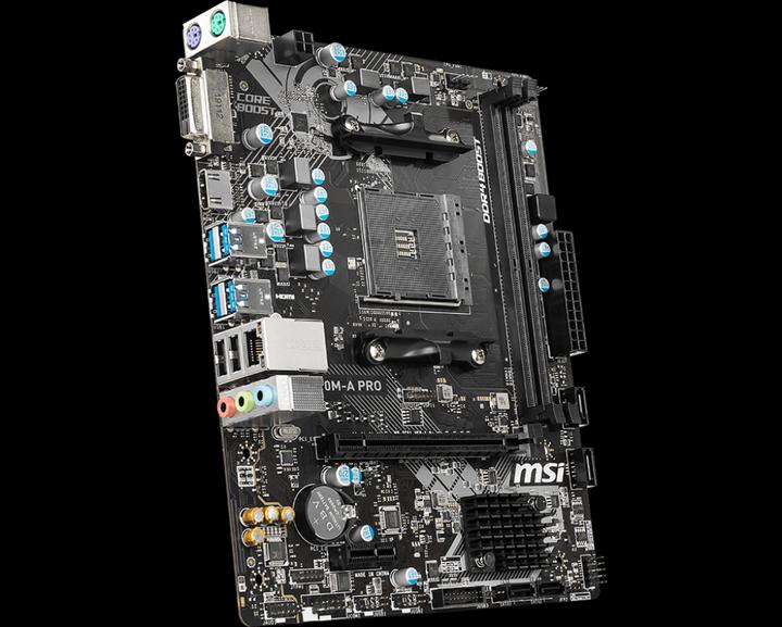 Immagine prodotto MSI A320M-A Pro (AM4, AMD A320, mATX)