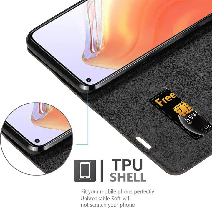 Actual product image Cadorabo Book Invisible Magnet Cover (Mi 10T, Xiaomi Mi 10T Pro 5G)