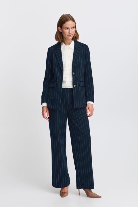 Actual product image B.young BYROWAN STRIPE PANTS 20815702 (L)