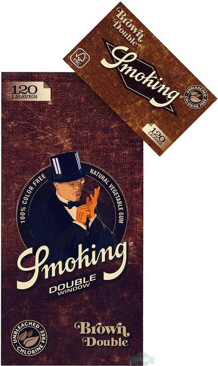 Actual product image Smoking Brown Double Window