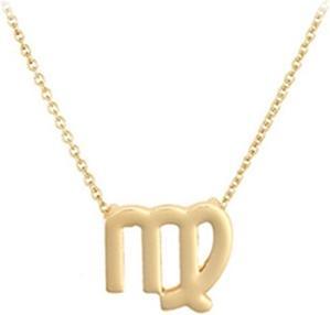 JVD Gold plated necklace with pendant Virgo SVLN0195XH2GOPA