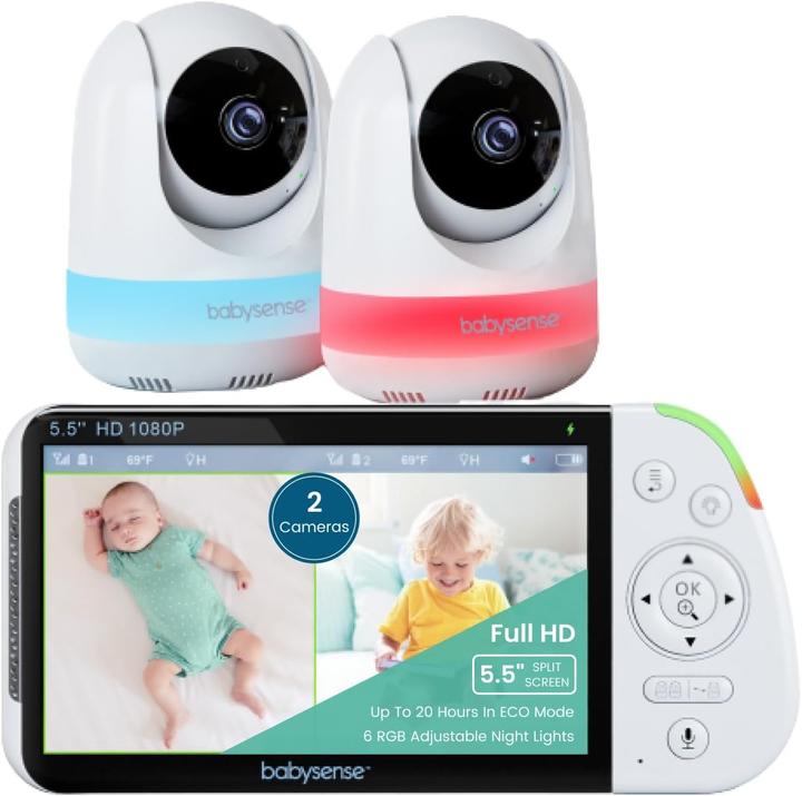 Image du produit Babysense Europe Babyphone MaxView-2CAM mit 2 Kameras (Vidéo et audio)