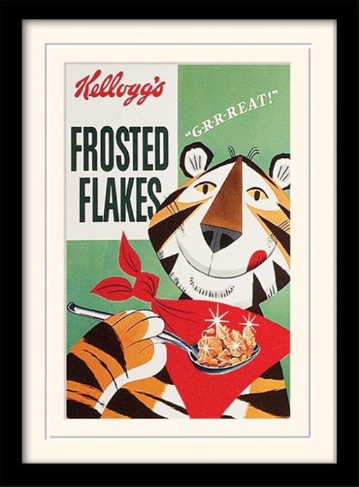 Pyramid Frosted Flakes, Kelloggs vintage (30 x 40 cm)