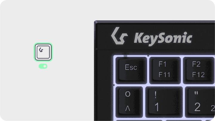 Actual product image KeySonic KSK-3211ELU (EN) (DE, Cable)