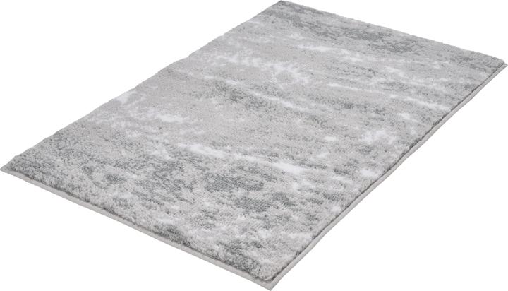 Produktbild Kleine Wolke Badteppich Nevoa 60 x 90 cm, Grau/Weiss (60 x 90 cm)