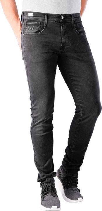 Actual product image Replay Anbass Jeans Slim black washed (W36/L30)