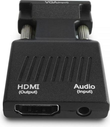 Produktbild Savio Adapter AV D-Sub (VGA) - HDMI + USB-A + 3,5 mm schwarze Klinke (CL-145) (0.00 m, VGA)