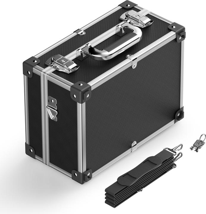 Produktbild Wiltec Alu Universalkoffer 32x23x16cm Werkzeugkoffer Werkzeugkiste Transportbox