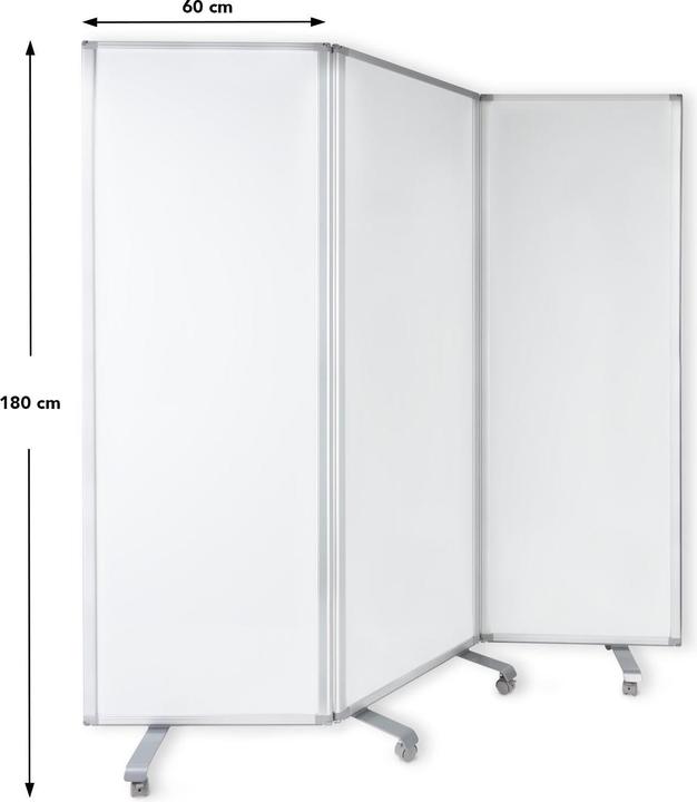 Produktbild Master of Boards Mobile Trennwand (180 x 180 cm)