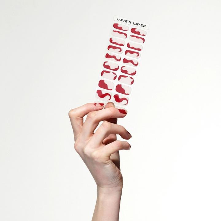 Produktbild Love'n Layer - Abstraction Grape Red