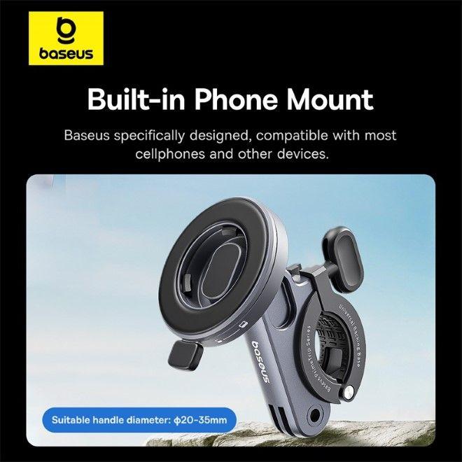 Image du produit Baseus PrimeTrip Series Lumières pour vélo et support pour appareil mobile (600 lm)