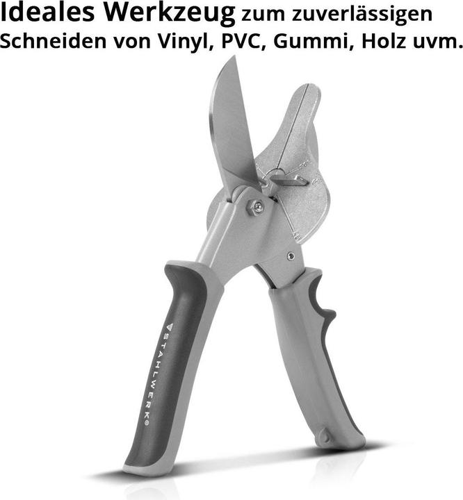 Actual product image Stahlwerk Mitre cutter | Mitre cutter Adjustable angles 30° | 45° | 90° (14490 mm)
