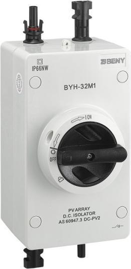 Produktbild Beny Solarmodul-Trennschalter 1000V 32A IP66