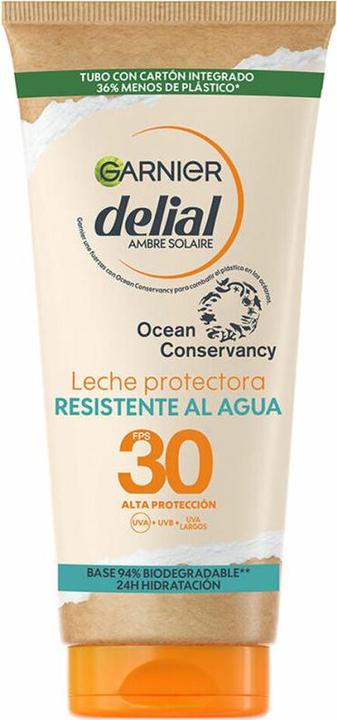 Actual product image Garnier ECO-OCEAN leche protectora SPF30 175 ml (Suntan cream, SPF 30, 175 ml)