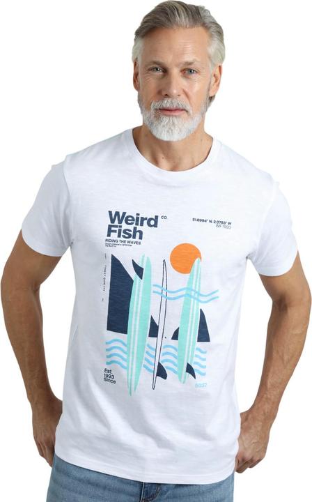 Immagine prodotto Weird Fish Coordinates Maglietta Grafica Uomo (L)