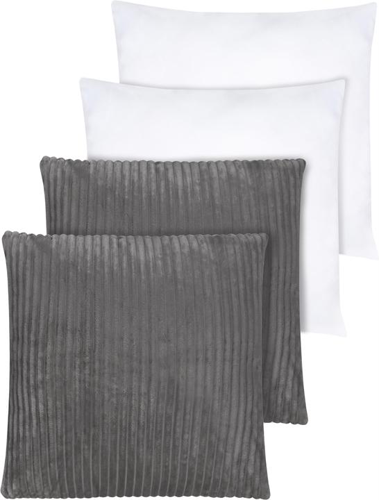 Produktbild Aspero 2 x Couchkissen 45x45 cm mit Füllung (45 x 45 cm)