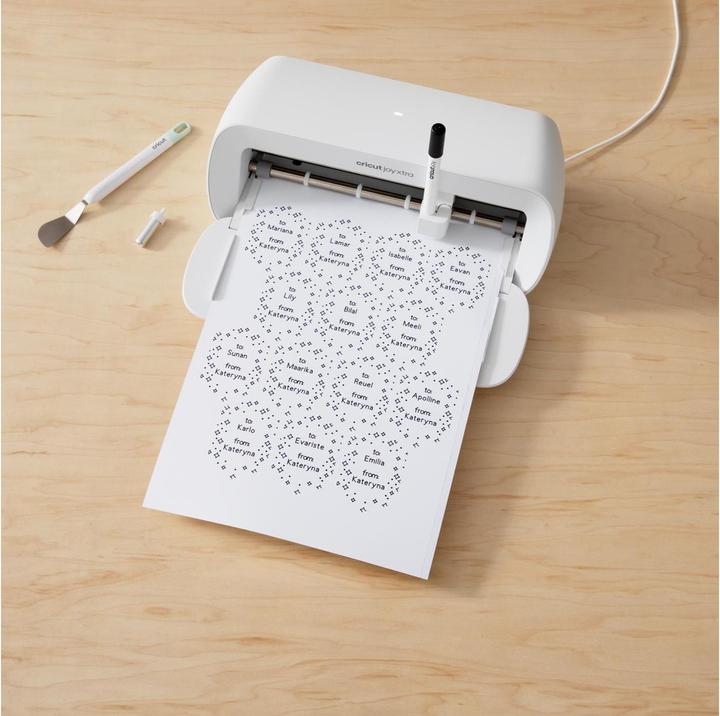 Actual product image Cricut Vinyl film Joy Xtra Smart perm. 24 x 33 cm, 3 pieces, white