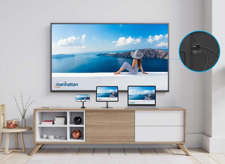 Produktbild Manhattan 1080p Wireless HDMI-Display-Präsentationsset (30 m, HDCP)