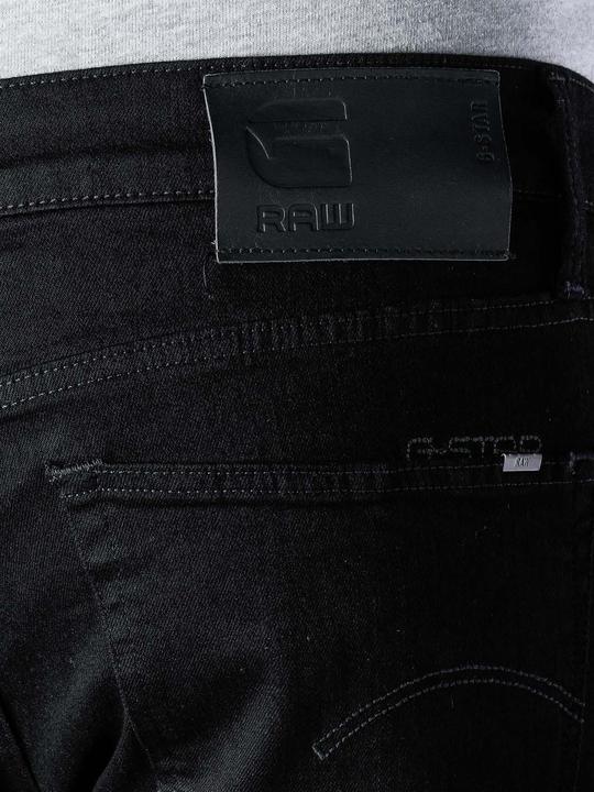 Actual product image G-Star Slim Jeans Nero Black Stretch Denim antic charcoal (W38/L32)