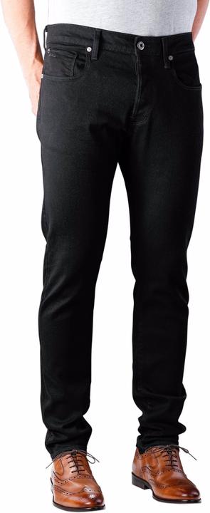 Actual product image G-Star Slim Jeans Nero Black Stretch Denim antic charcoal (W38/L32)