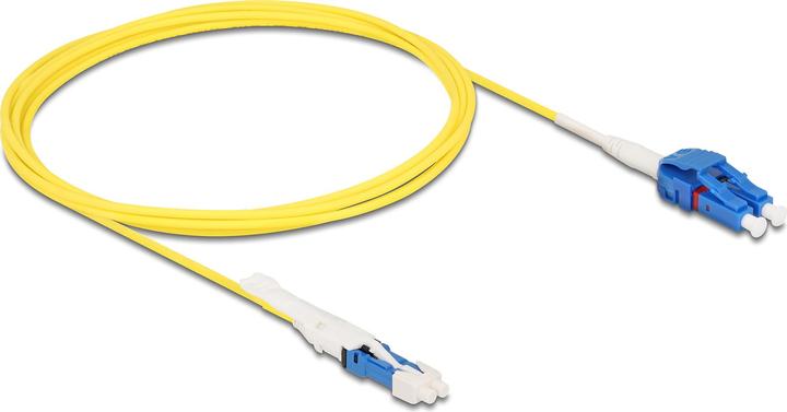 Produktbild Delock LWL Kabel CS Stecker zu LC Duplex UPC Singlemode G657A2 / OS2 Uniboot 2 m (CAT6, 2 m)