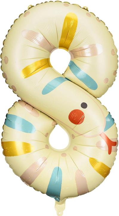 Partydeco Foil Balloon Snake (1 x)