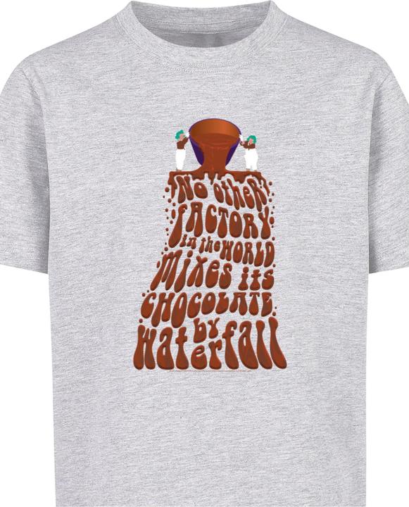 Immagine prodotto Absolute Cult Maglietta Willy Wonka - Chocolate Waterfall Basic per bambini - 135649 (158, 164)