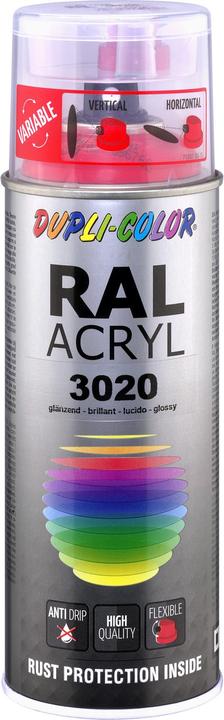 Produktbild Dupli-Color Acryllack glänzend RAL 3020 verkehrsrot (Verkehrsrot, 0.40 l)