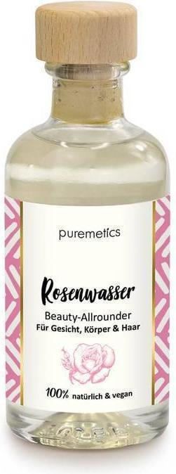 Puremetics Beauty-Allrounder Rosenwasser (Reinigungsmilch, 100 ml)