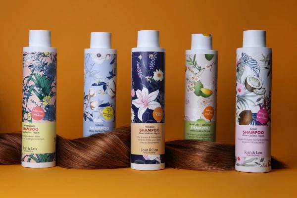 Immagine prodotto Jean & Len Shampoo riparatore all'olio di cocco e macadamia (300 ml, Shampoo liquido)
