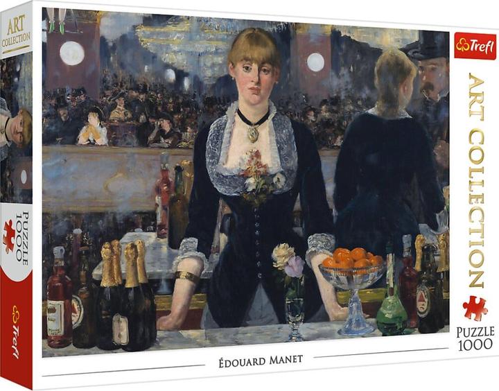Actual product image Trefl Jigsaw Puzzle 1000 - Bar in the Folies-Bergère / Édouard Manet (1000 pieces)