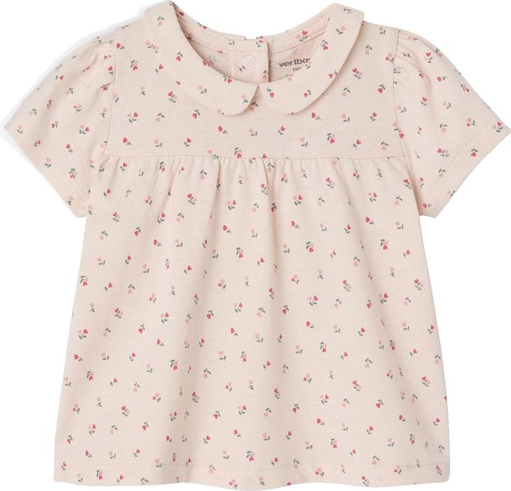 Actual product image Vertbaudet Bio-Kollektion: 2er-Pack Baby Shirts, Langarm & Kurzarm (74)