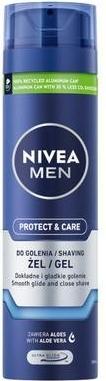 Actual product image NIVEA Men Protect & Care ochronny żel do golenia 200ml (200 ml, Shaving gel)
