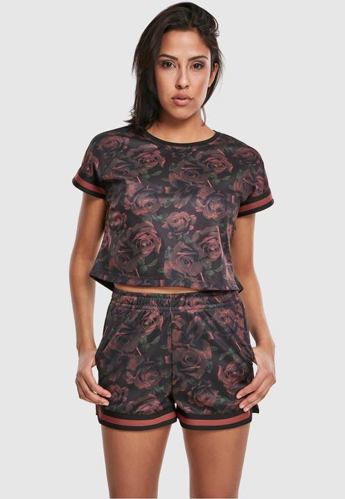 Immagine prodotto Urban Classics T-shirt a maglia a righe a spalla corta ed estesa per donne (L)