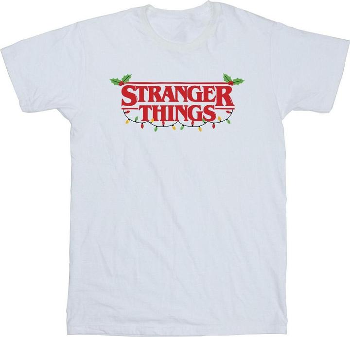 Netflix Stranger Things Christmas Lights TShirt (S)