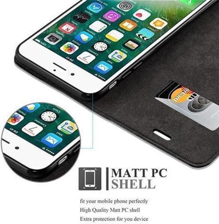Immagine prodotto Cadorabo Copertina magnetica invisibile del libro (Apple iPhone 7, Apple iPhone SE (seconda generazione))