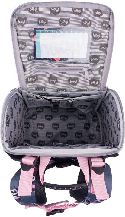 Immagine prodotto Baagl Set di zaini per la scuola, 3 pezzi, Panda New (18 l)