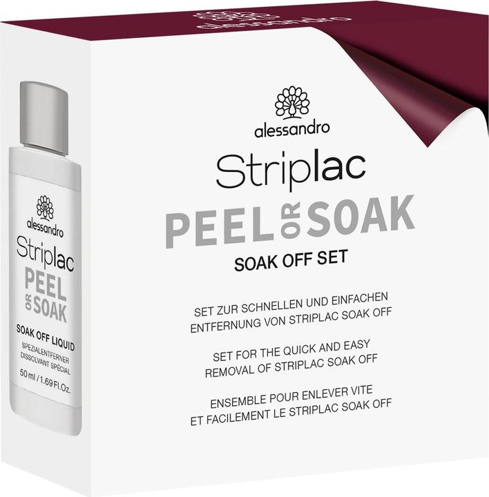 Alessandro Nail polish remover Soak-off incl. Remover Wraps 2-piece