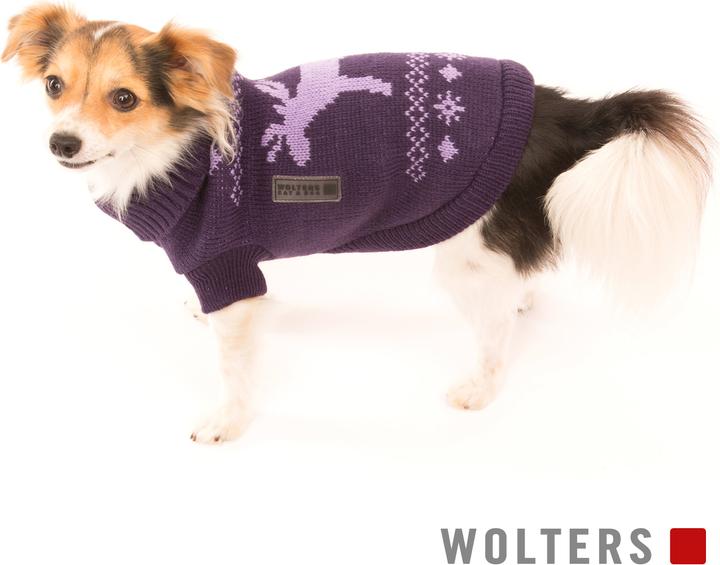 Produktbild Wolters Strickpullover Elch für Hunde- (30, Hundepullover)