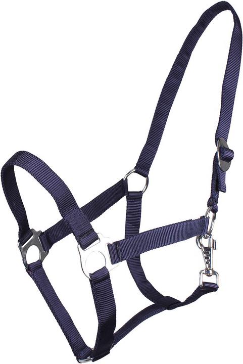 Qhp Nylonhalfter mit Schiebeschnalle