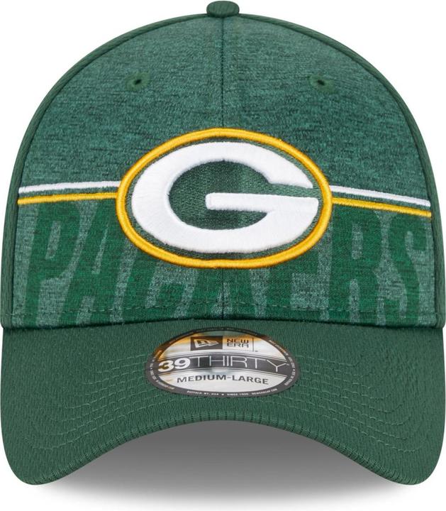 Actual product image New Era 39Thirty Cap - TRAINING 2023 Green Bay Packers - M/L (M, L)
