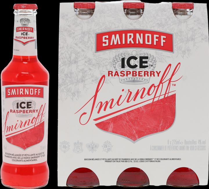 Produktbild Smirnoff Ice Raspberry (1 x 27.5 cl)